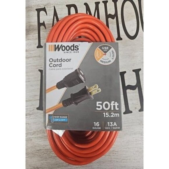 New General Purpose Extension Cord, Medium Duty, Ideal for Landscaping - Picture 1 of 1